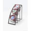 Mission Steel 3-Cylinder Sloped Flatware / Condiment Display-1385304020