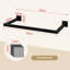 Damali Iron Wall 1 - Hook Coat Rack