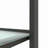 Amiin 39.37'' Glass Top Console Table