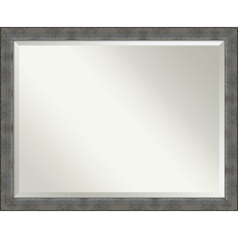 Miroir décoratif biseauté Mendy, 34 po x 44 po
