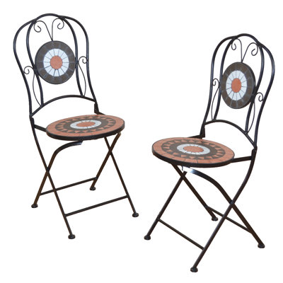 Foldable Outdoor Patio Dining Side Chair