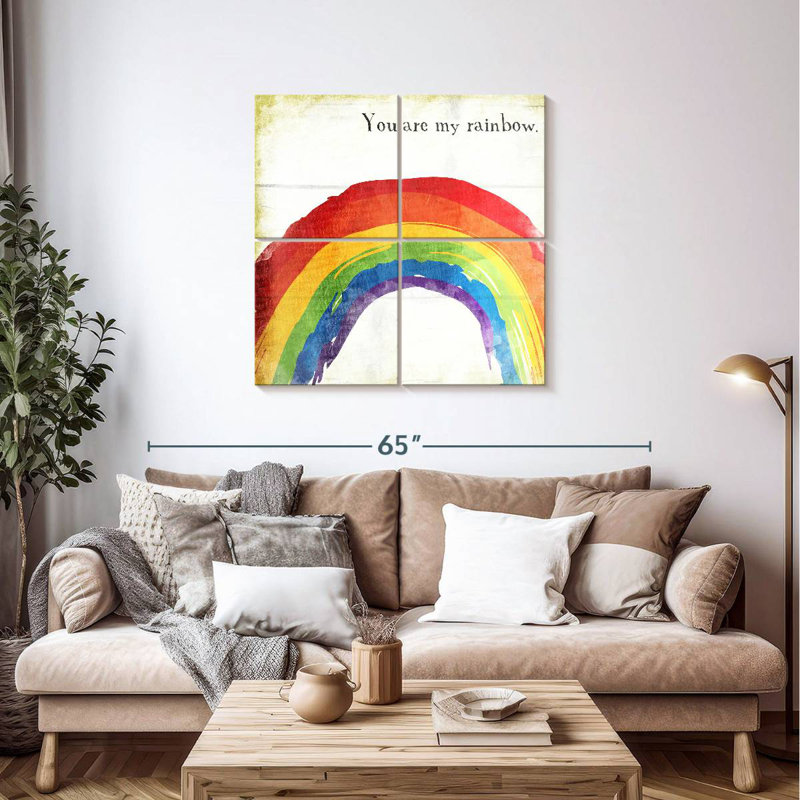 Ashelle My Rainbow, H 38 po x l 38 po