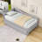 Twin Upholstered Daybed with Pop Up Trundle-608893598