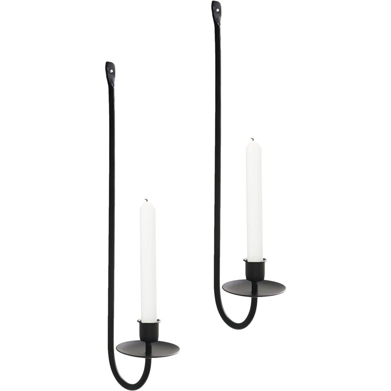 16.5'' H Metal Wall Candlestick