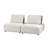 Stavan 2 Seater Modular Sofa, Light Gray Boucle, Adjustable Seat Depth-121545368
