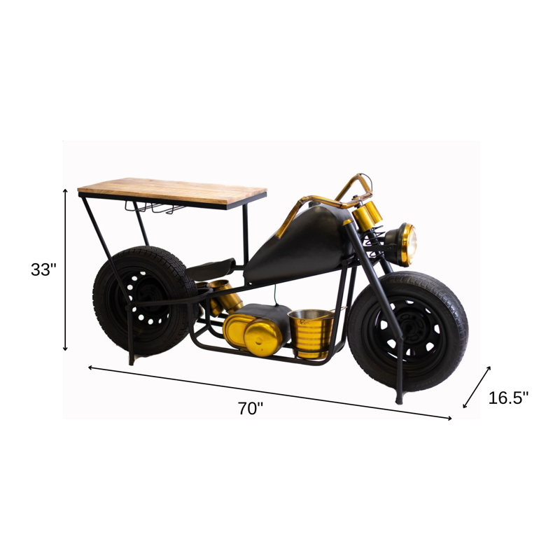 Chariot-bar de moto