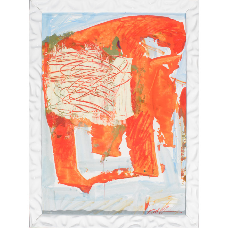 Front Wall Abstract 3 Print by Robert Robinson
