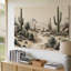 Reproduction d'art sur toile, "Cacti"-1422241594