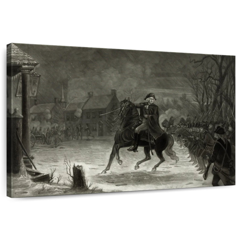 Bataille de Trenton, H 32 po x l 48 po