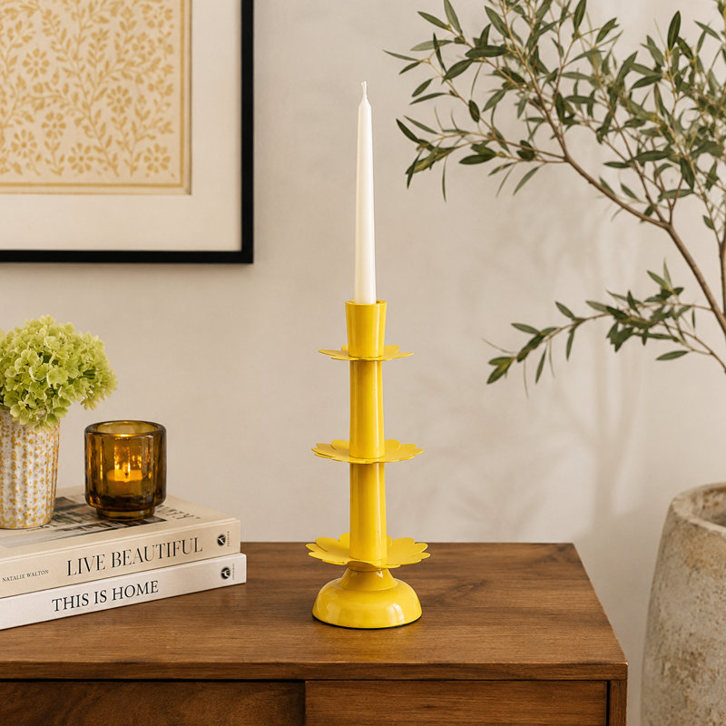 Porte-bougie 9 po Sunny Lotus Bloom