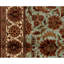 Tapis rectangulaire en laine noué à la main