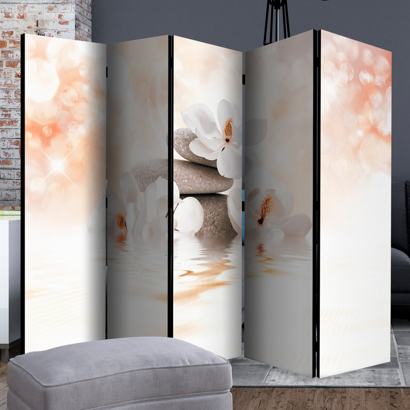 Flandria 172cm H Folding Room Divider, 5