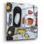 Art mural en verre «Fruit Collage» 3 pi par Coco Good-329084883