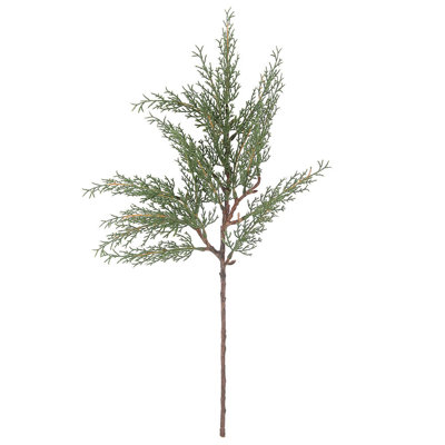 SEASONAL GREENERY STEM S/6 CEDAR 20IN