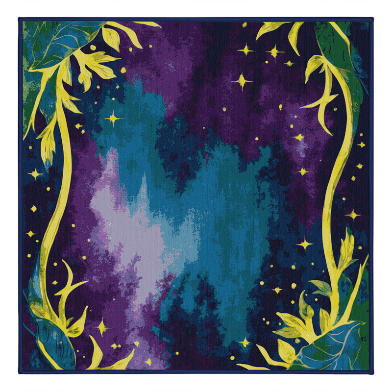 Tapis Celestial Grove, Carré 8 pi
