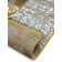 Mustard/Light Grey Area Rug