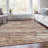 Machine Washable Indoor/Outdoor Xhevrie Terracotta Rug-1928883775
