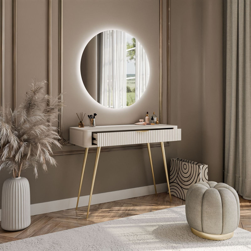 Dressing Table, Beige