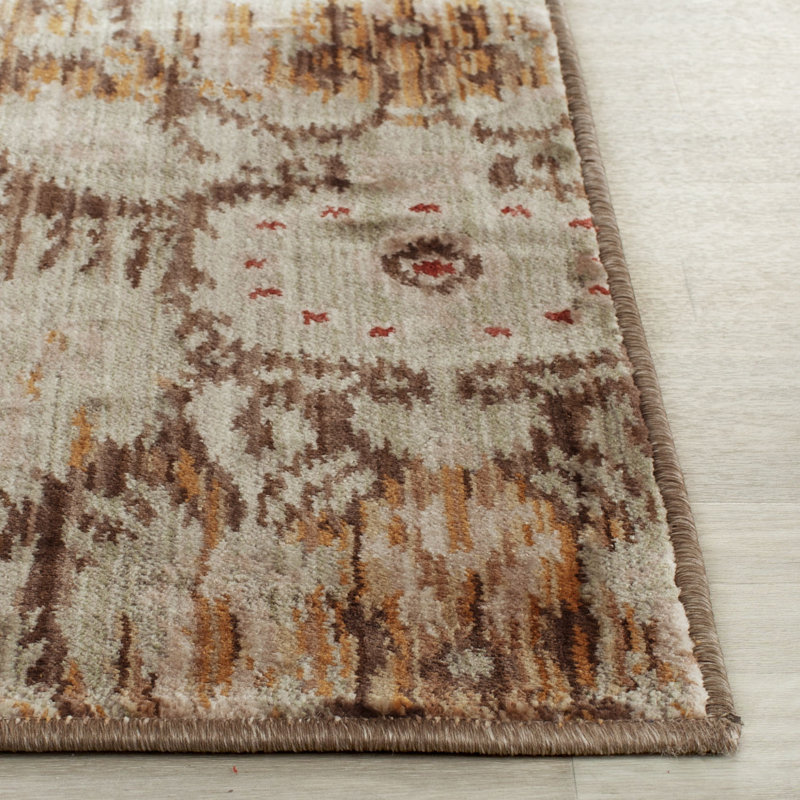 Jaylee Ikat Area Rug, Rectangle 155 x 229 cm
