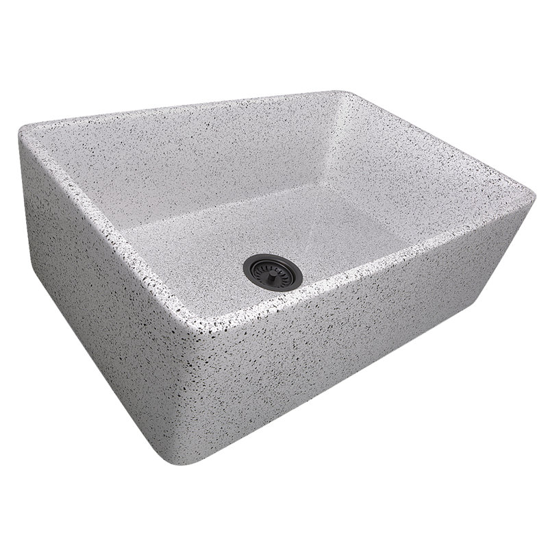 Vineyard 29.75'' L Single Basin Kitchen Sink, Pietra Sarda