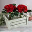 Fleurs artificielles roses - Ensemble de fausses fleurs 11,5 pouces avec tiges pour décoration intérieure 18 pièces-228079770