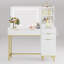 Meuble-lavabo de style moderne L 45,3 po avec miroir, lumières DEL et prise de courant-2147072413