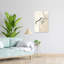 Graceful Contours Abstract Contemporary Delicate Wall Art Print 1 Piece Wrapped Canvas Wall Art-915674954