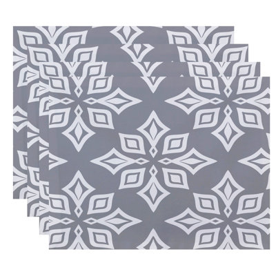 Eastbourne Polyester Geometric Rectangle Placemat