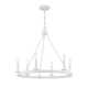 Edise 6 Light Metal Dimmable Chandelier