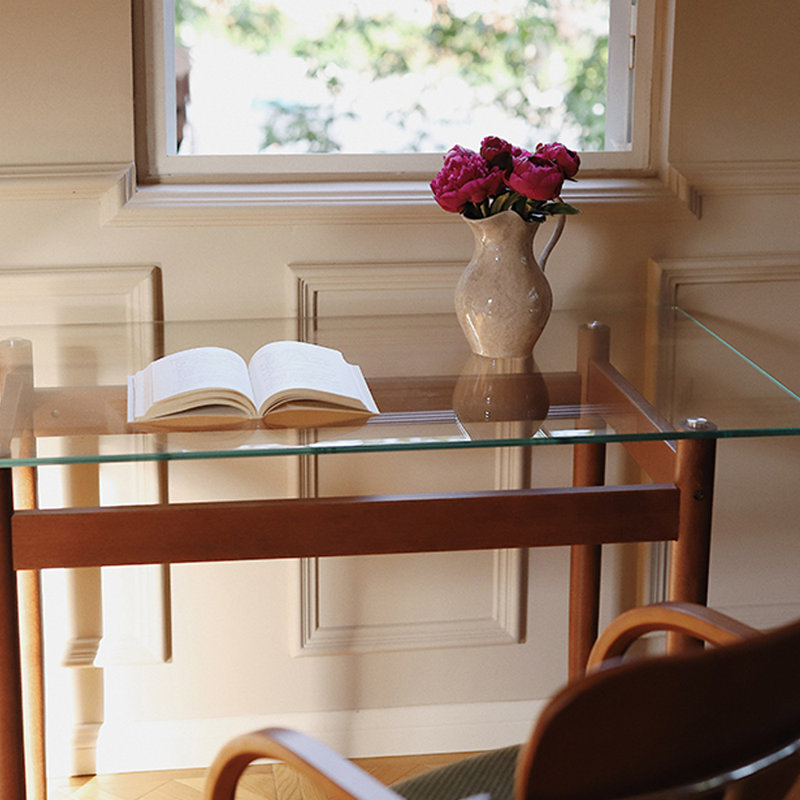 Simple And Retro Rectangular Desktop Writing Desk
