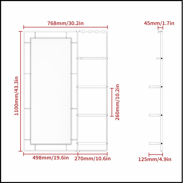 Dimensions du produit