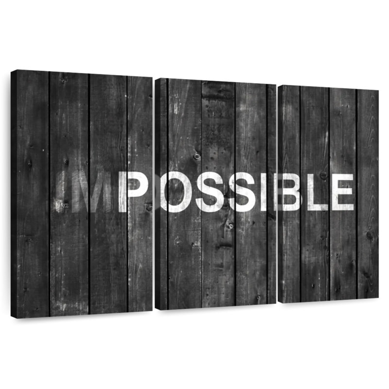 Tergel - Motivation typographique, H 28 po x l 45 po