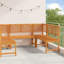 Solid Wood Outdoor Bench