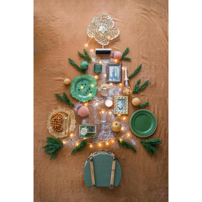 D4,7 po, boules de Noël décoratives, boules de Noël suspendues en verre pour décorations de fêtes, ensemble de 4