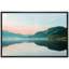 Nature, paysage, pastel, coucher de soleil, ciel, montagne, vallée, lac, sur toile-93629110-93629113