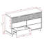 Commode 55 po Granville (6 tiroirs) Granville-1605333023