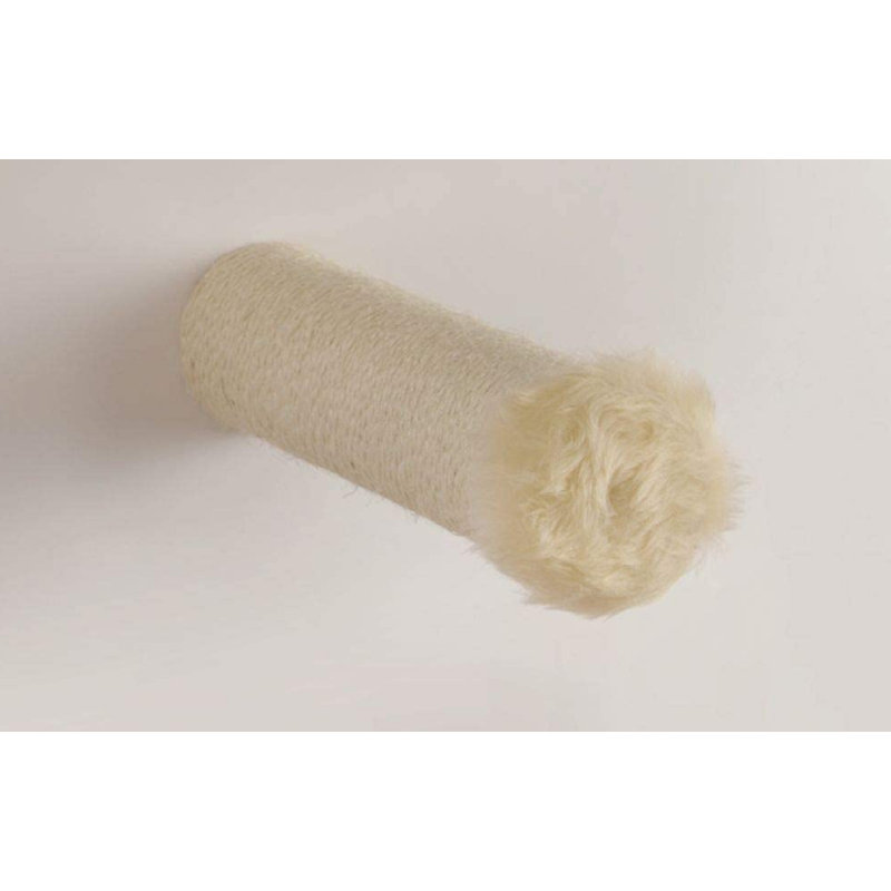 Scratching Post, Beige, 12cm H x 12cm W x 21cm D