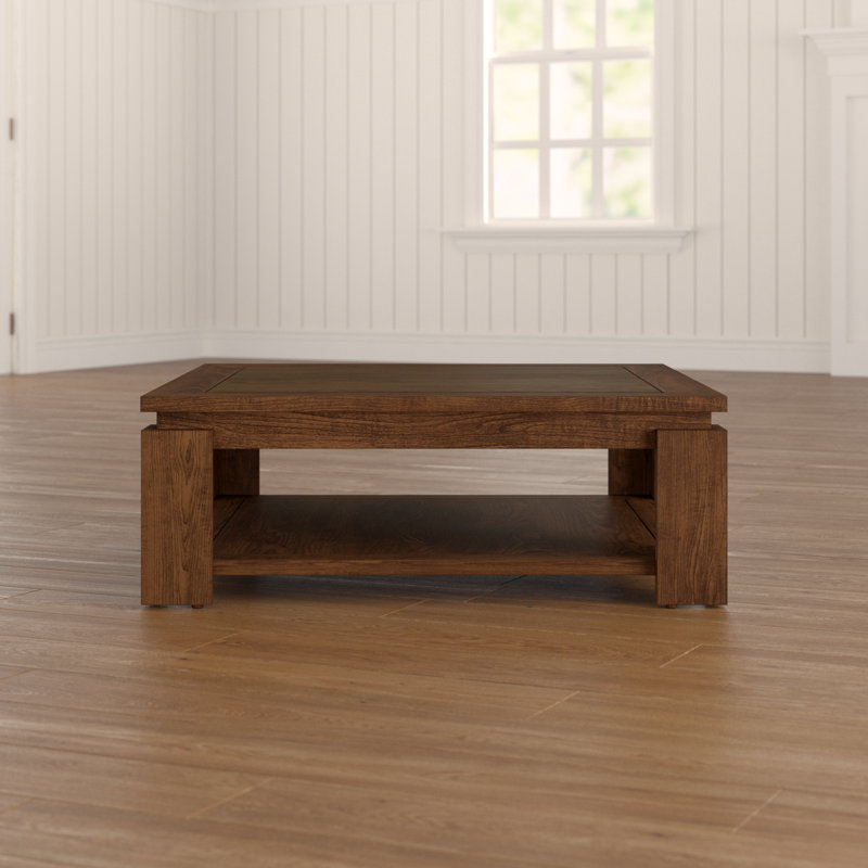 Four Leg Coffee Table, Brown