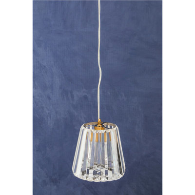 Amaud 1 - Light Gold Bell Pendant