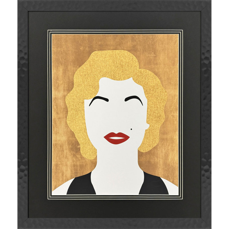 Icon Blonde Bombshell Framed Art