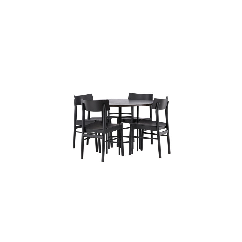 Hicksley 4 - Person Dining Set