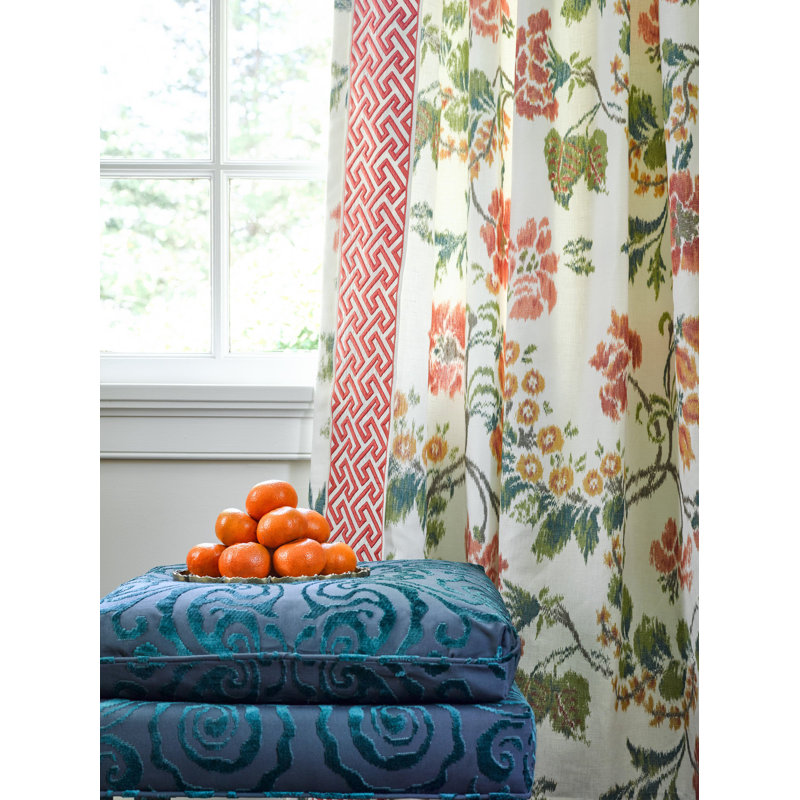 Tissu cirrus damassé Chinois Chic, Gris