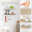 Floating Bathroom Shelves Wall Mounted, Modern Bathroom Organizer with Tower Bar,Set of 2-1711269851