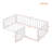 Wood Daybed Frame With Fence-945896497-945896502