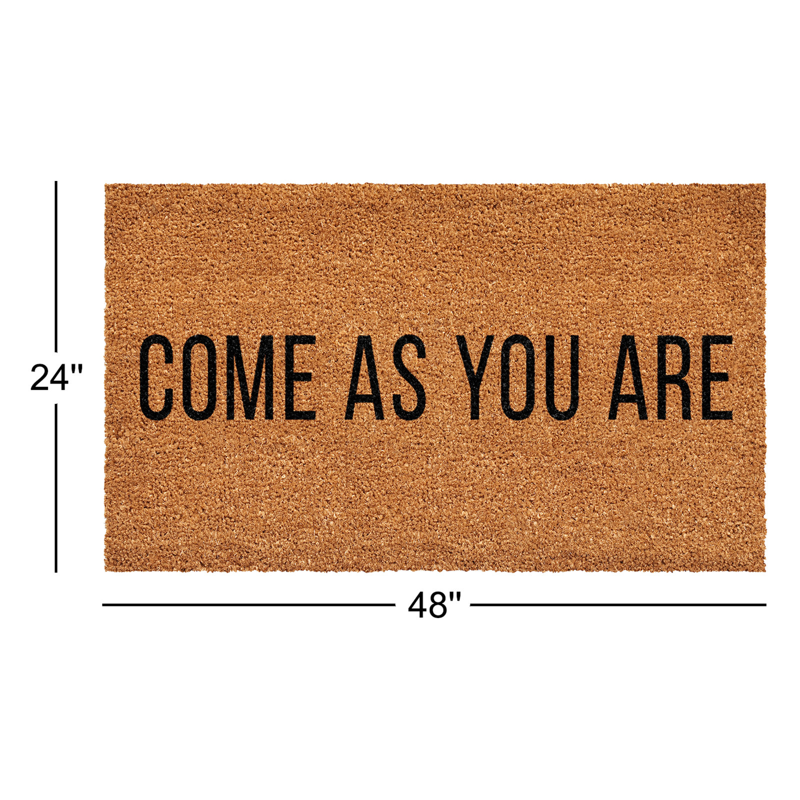 Ave Non-Slip Outdoor Doormat, 24" W x 48" L