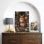 «Vintage Style Squirrel Floral Portrait Art», images de salon, impression sur toile encadrée-126032491-126032492