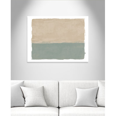 «Sage and Sand II - Landscape Version Print» par Natalie Carpentieri