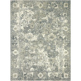 High-Quality Hand-Knotted Grey Area Rug