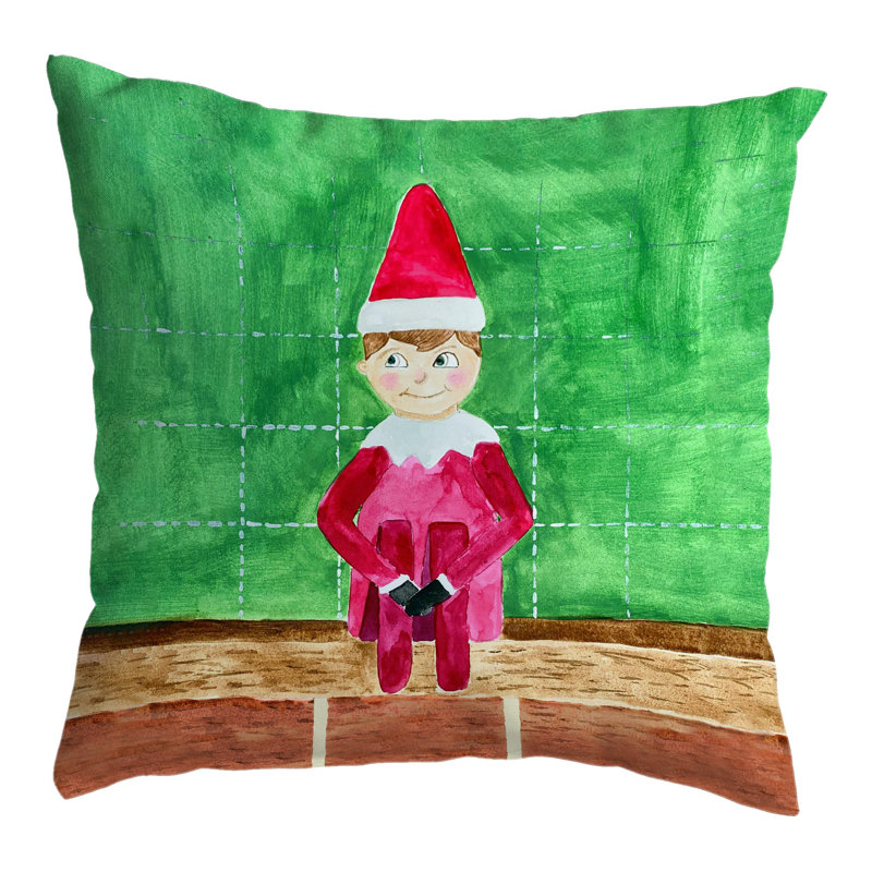 Coussin décoratif, 12 po x 12 po