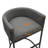 Upholstered Counter Stool with Metal Frame-55525026